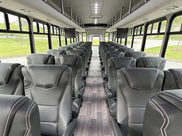 Interior 20 Passenger Minibus