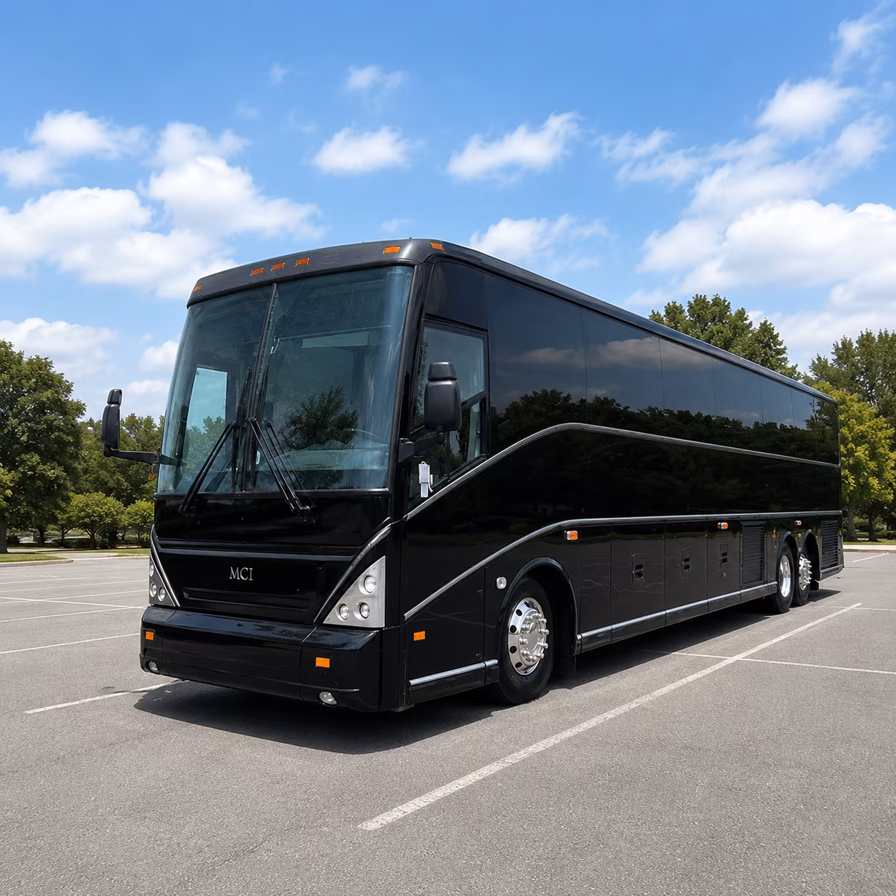 charter buses for glendale schools visiting the challenger space center