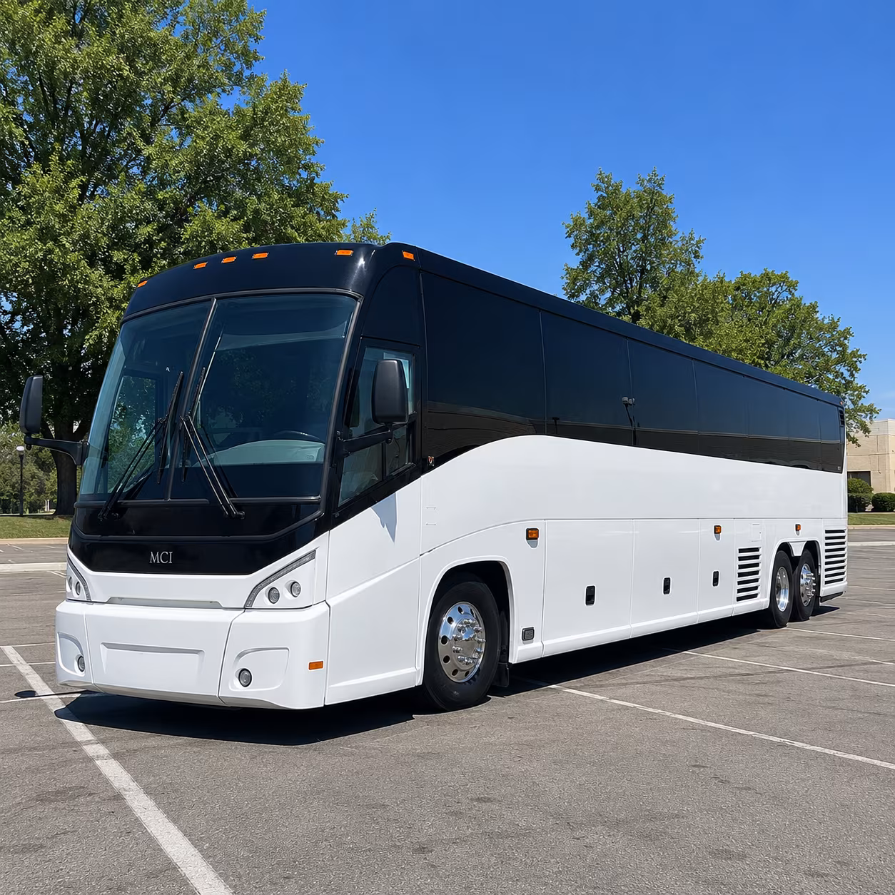 glendale charter bus rental exterior