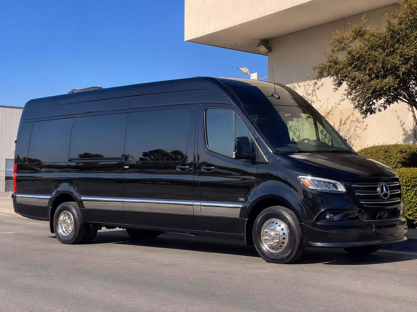 sprinter van with driver